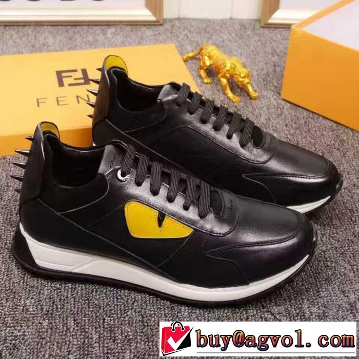 2016秋冬ムダな装飾を排したデザイン フェンディ FENDI スニーカー