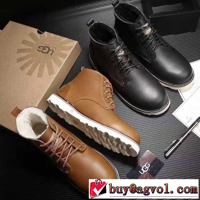 おすすめ/オススメ 2016秋冬 UGG ハイトップシューズ フリース付け 2色可選