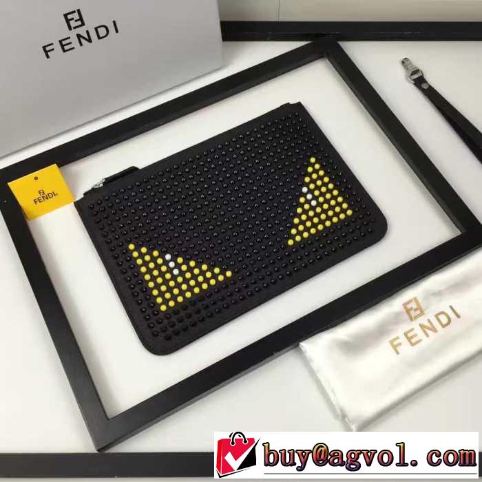 スタイリッシュな印象 2017春夏 フェンディ FENDI ビジネスケース