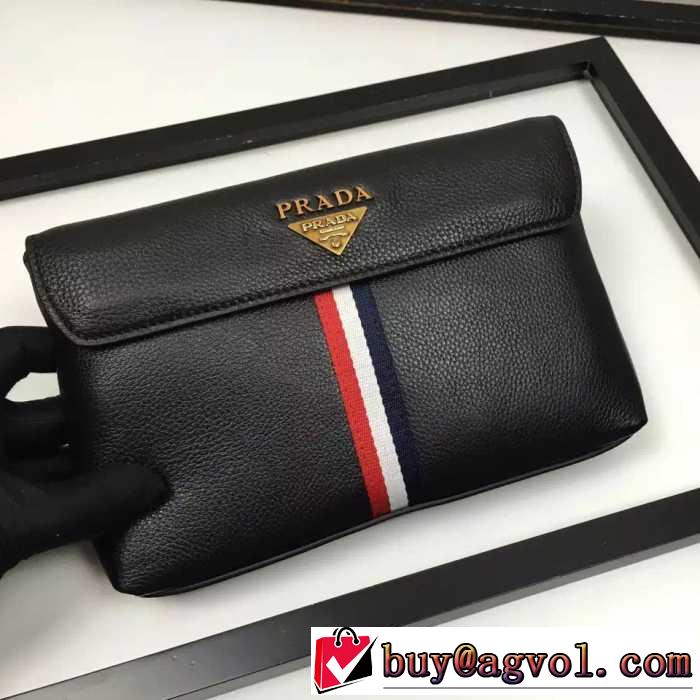 2017春夏 海外セレブ愛用 プラダ PRADA セカンドバッグ