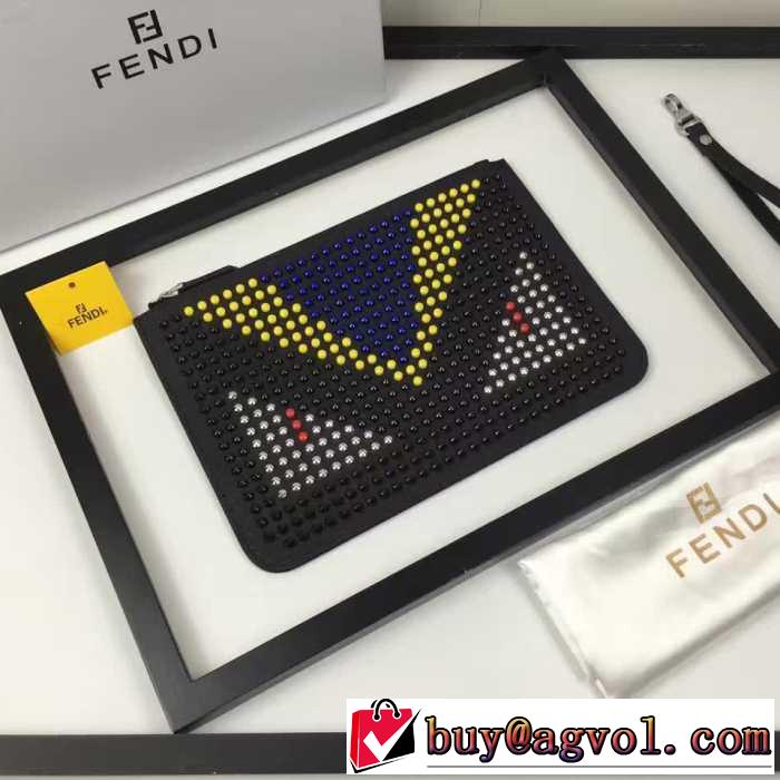 お洒落に魅せる 2017春夏 フェンディ FENDI ビジネスケース