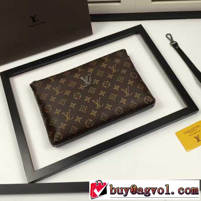 2017春夏 デザイン性の高い  ルイ ヴィトン LOUIS VUITTON セカンドバッグ