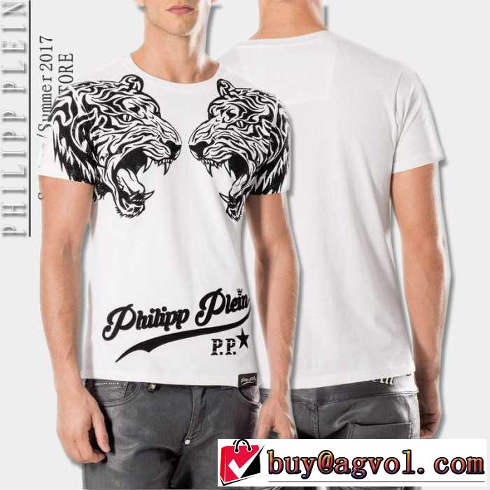 2017春夏 人気ブランド  フィリッププレイン PHILIPP PLEIN 半袖Tシャツ 3色可選