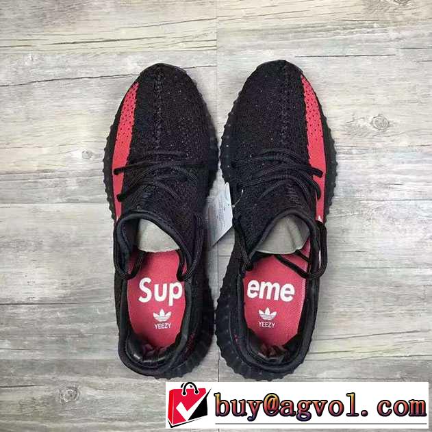 軽やかな履き心地　シュプリームコピー supreme X yeezy 350 実用性も高いランニングシューズ.